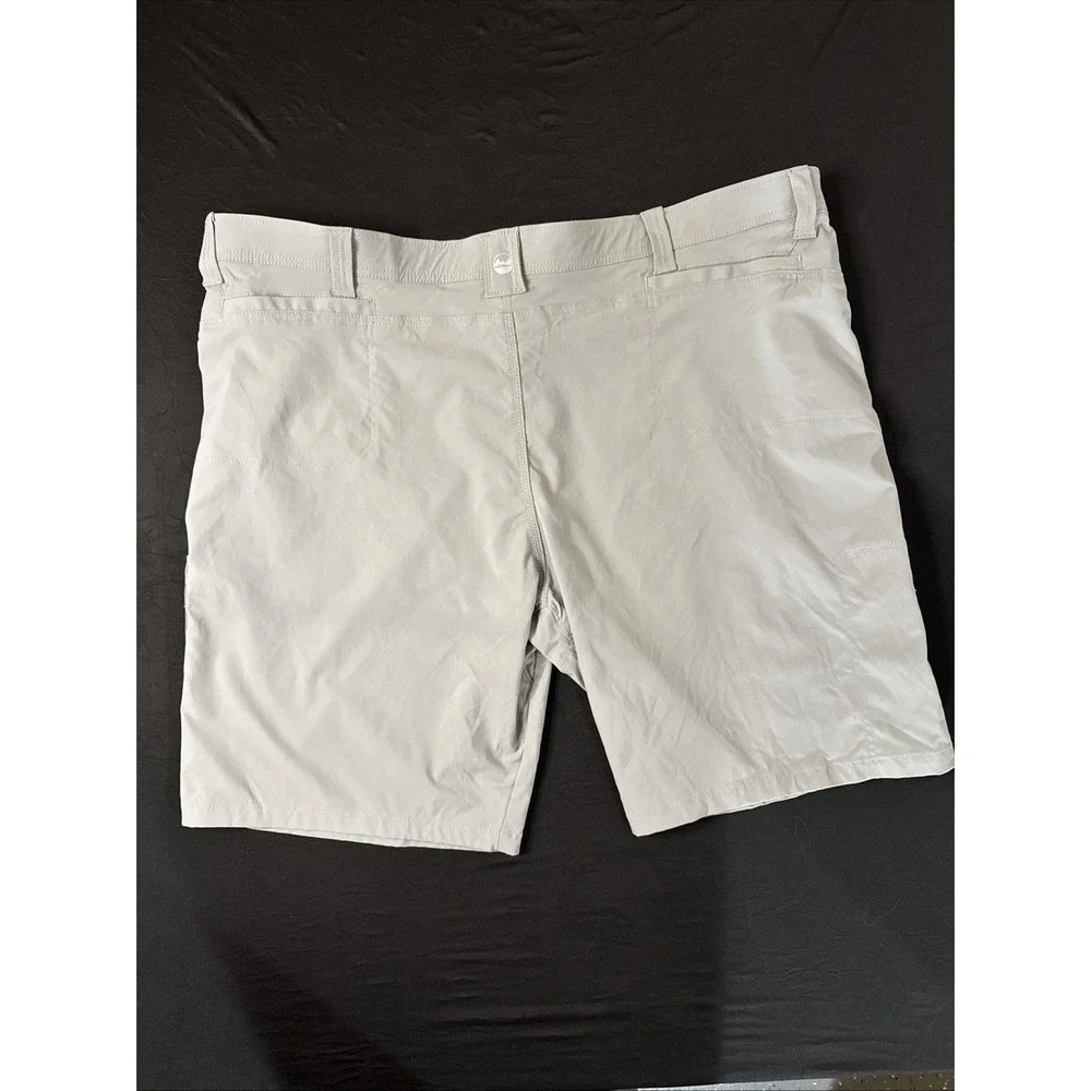 WRANGLER Cargo Shorts Sz 48 Gray Stretch‎ Utility Pocket Hiking Outdoor